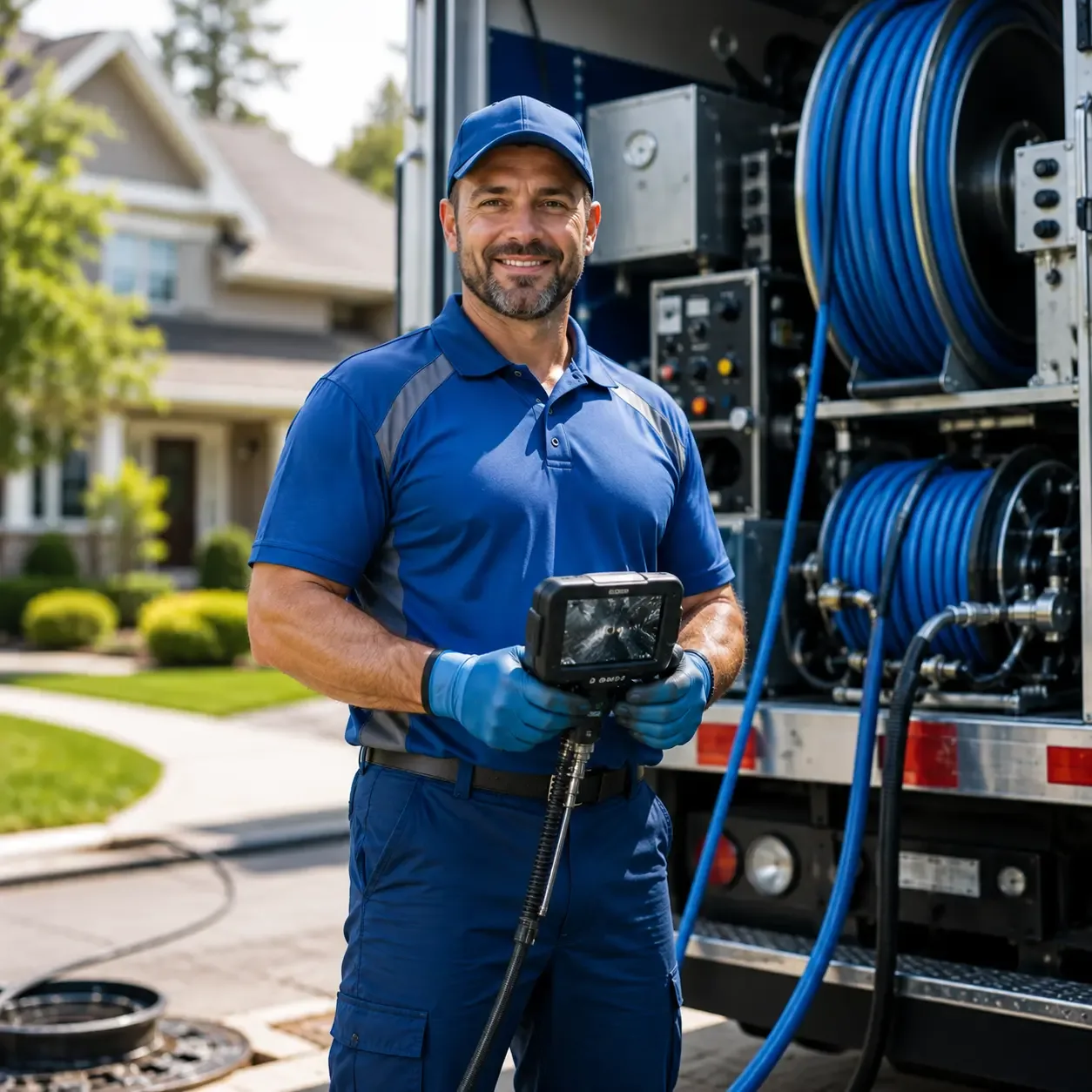 Local outdoor drain cleaning specialists in Liberty, IN